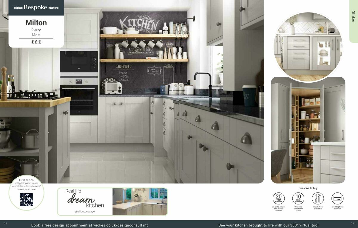 Wickes Kitchens Brochure Offers from 18 August