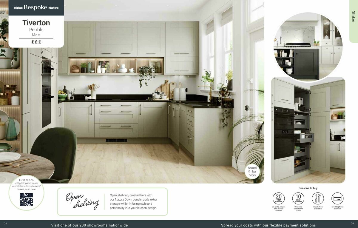 Wickes Kitchens Brochure Offers from 18 August