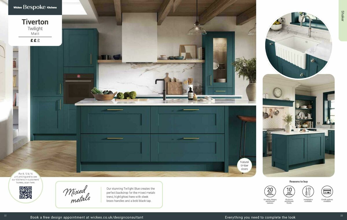 Wickes Kitchens Brochure Offers from 18 August