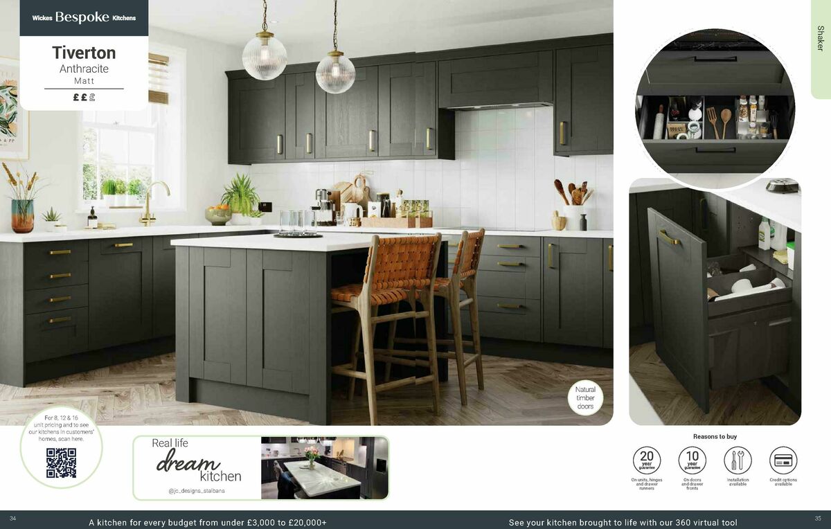 Wickes Kitchens Brochure Offers from 18 August