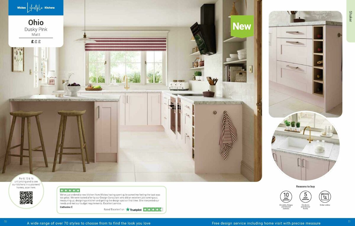 Wickes Kitchens Brochure Offers from 18 August