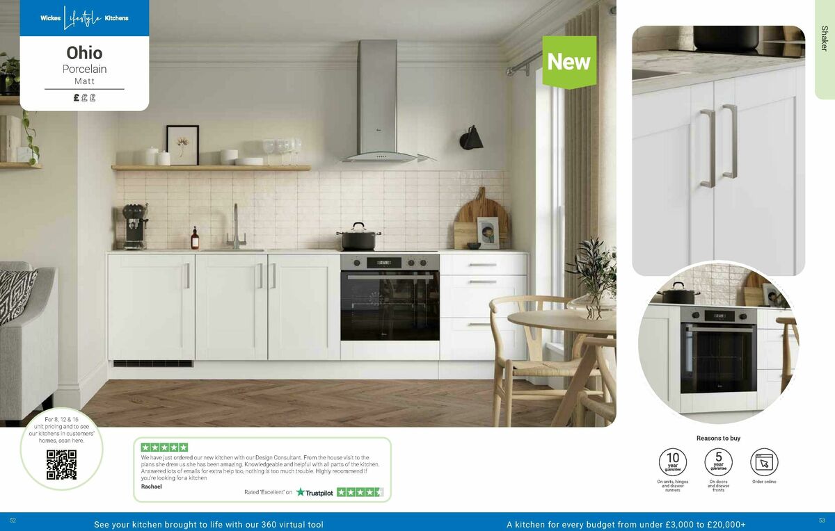 Wickes Kitchens Brochure Offers from 18 August