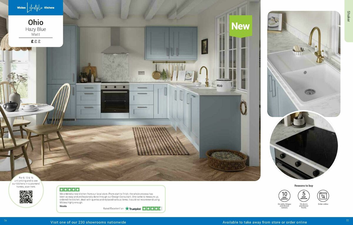 Wickes Kitchens Brochure Offers from 18 August