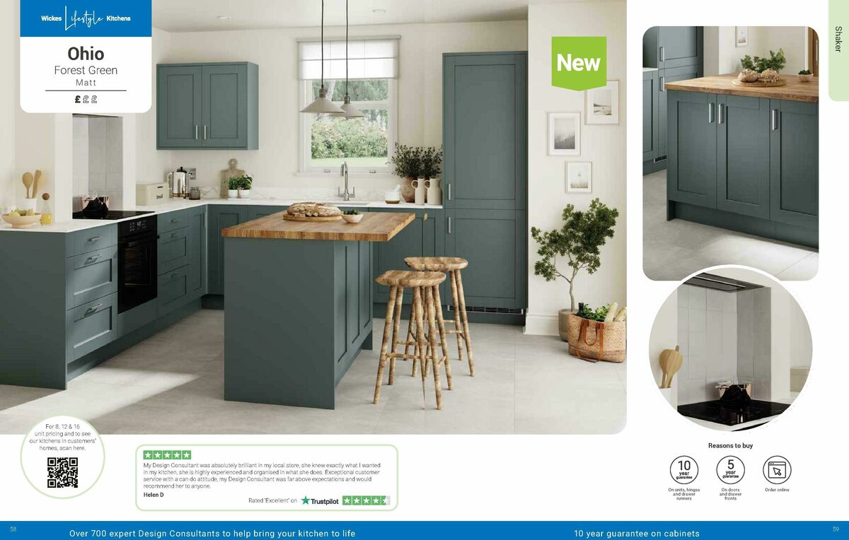 Wickes Kitchens Brochure Offers from 18 August
