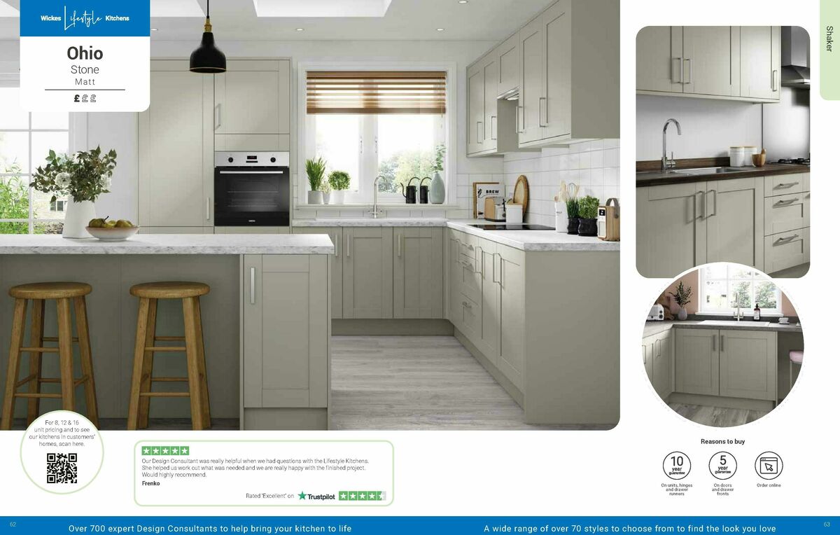 Wickes Kitchens Brochure Offers from 18 August