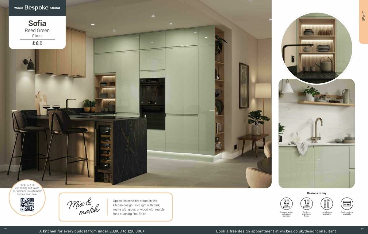 Wickes Kitchens Brochure Offers from 18 August