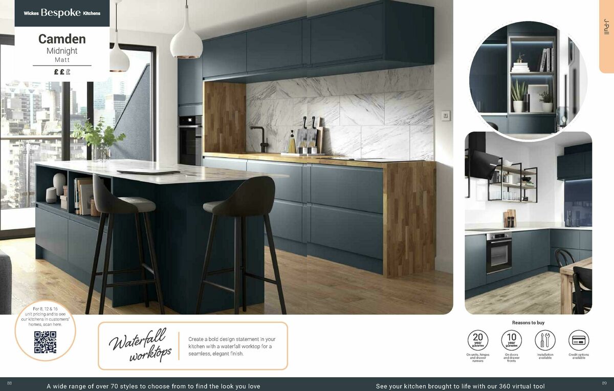 Wickes Kitchens Brochure Offers from 18 August