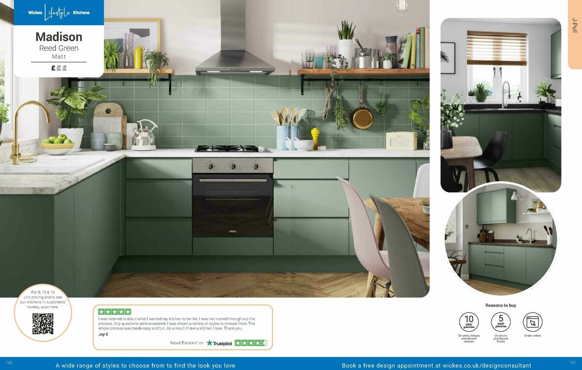Wickes Kitchens Brochure Offers from 18 August