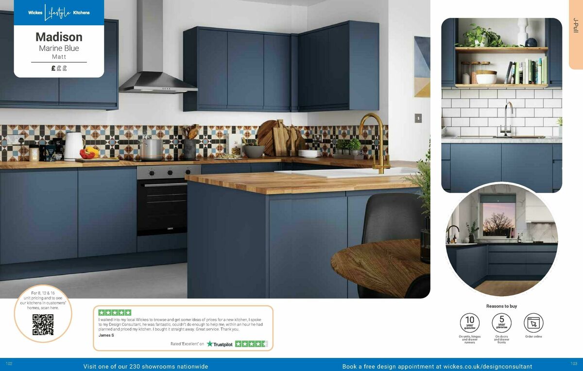 Wickes Kitchens Brochure Offers from 18 August