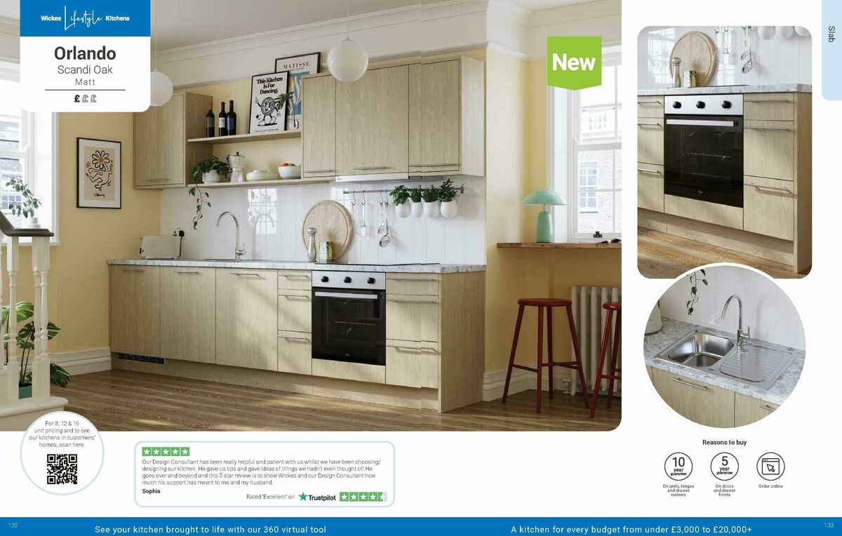 Wickes Kitchens Brochure Offers from 18 August