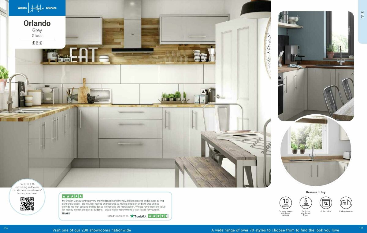 Wickes Kitchens Brochure Offers from 18 August