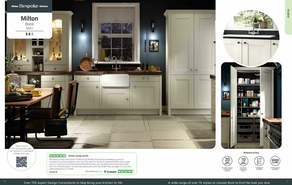 Wickes Kitchens Brochure Offers from 18 August