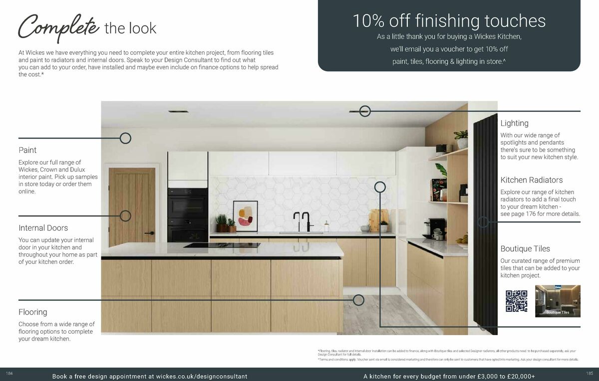 Wickes Kitchens Brochure Offers from 18 August
