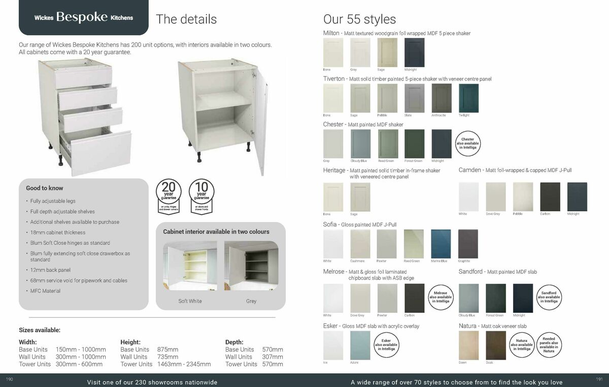 Wickes Kitchens Brochure Offers from 18 August