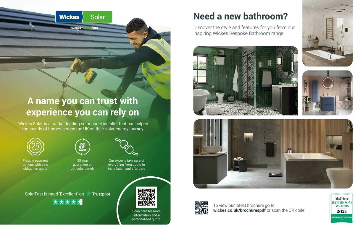 Wickes Kitchens Brochure Offers from 18 August