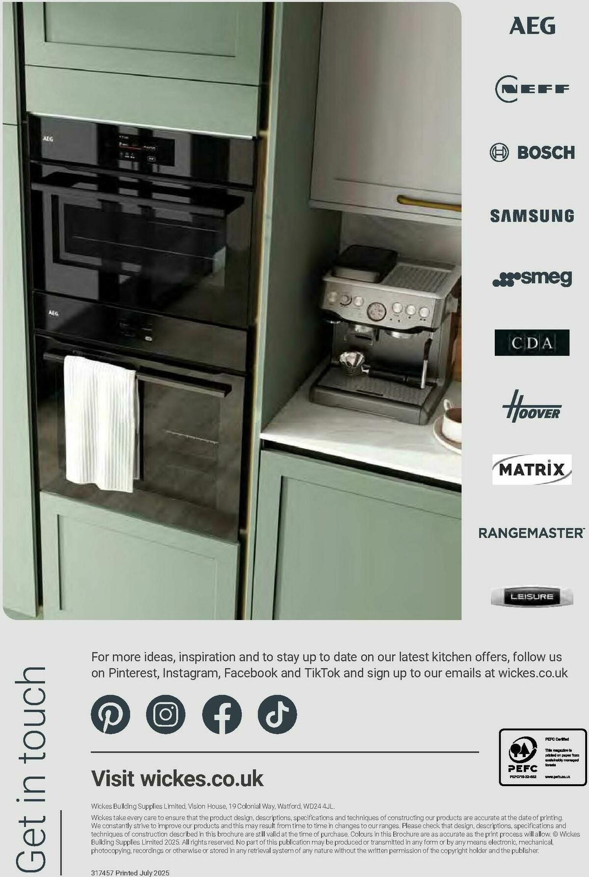 Wickes Kitchen Appliances Brochure Offers from 18 August