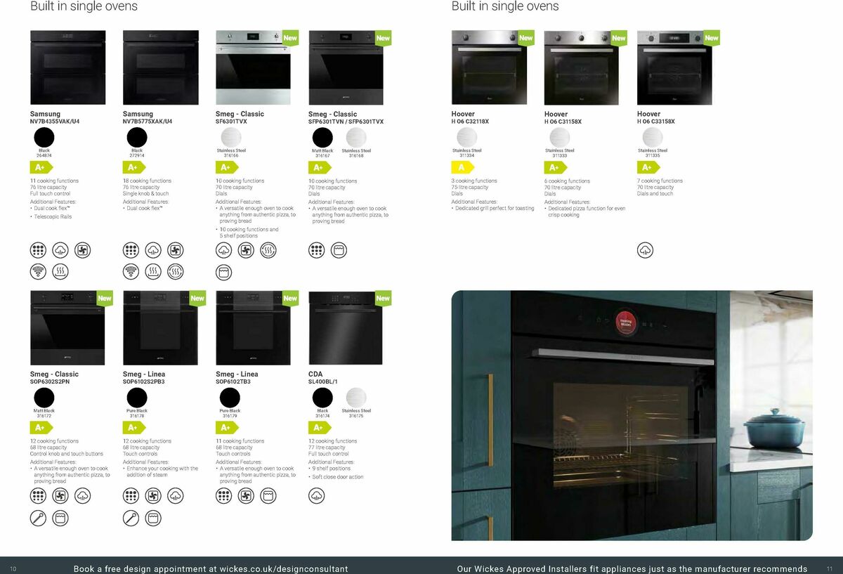 Wickes Kitchen Appliances Brochure Offers from 18 August