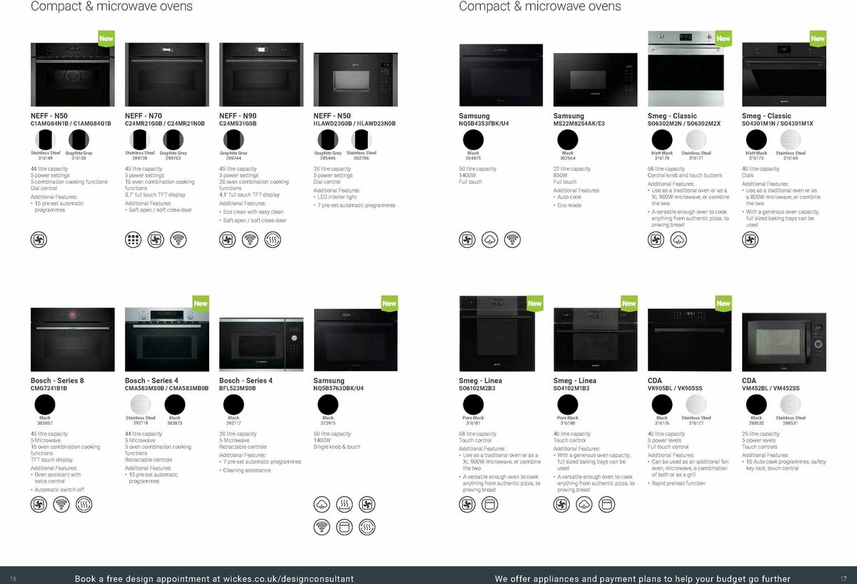 Wickes Kitchen Appliances Brochure Offers from 18 August