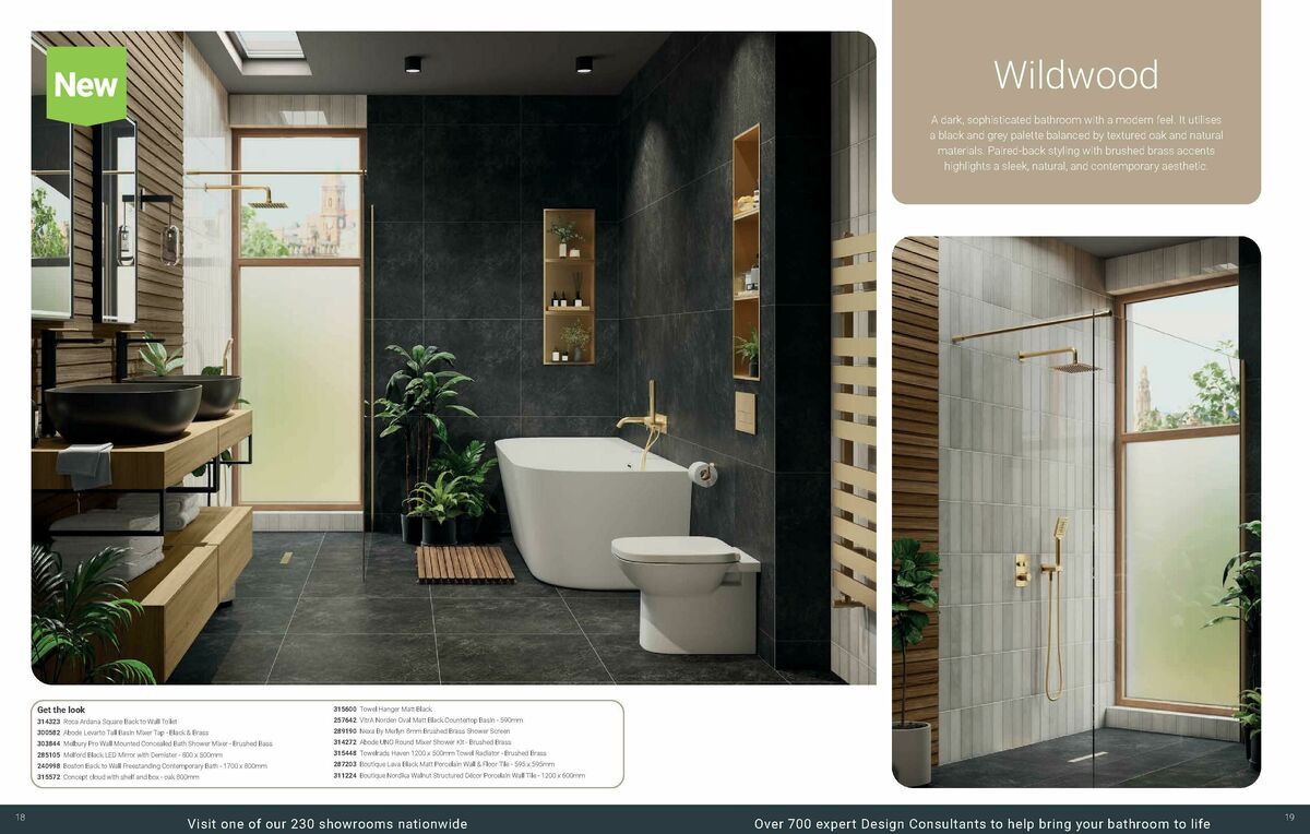Wickes Bespoke Bathrooms Brochure Offers from 1 September