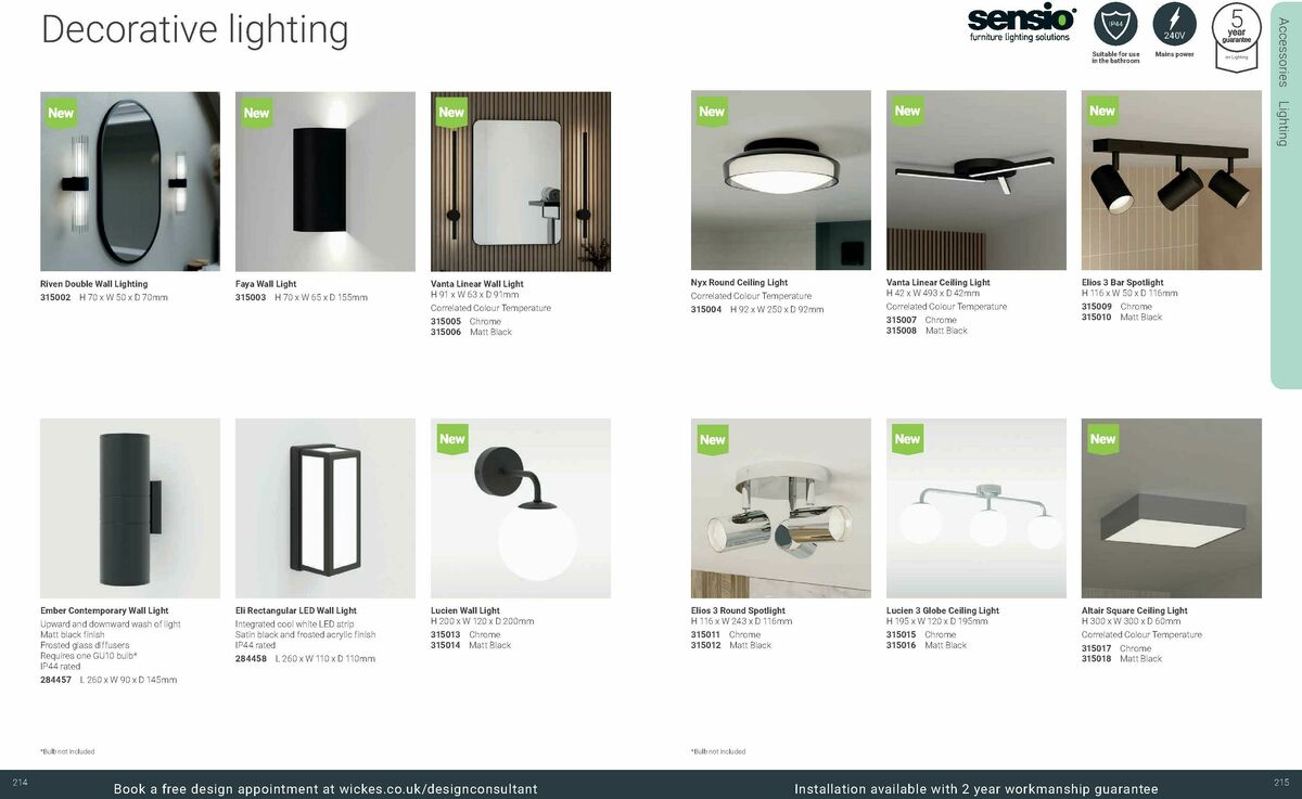 Wickes Bespoke Bathrooms Brochure Offers from 1 September