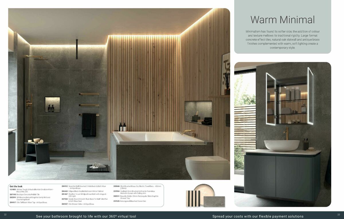 Wickes Bespoke Bathrooms Brochure Offers from 1 September