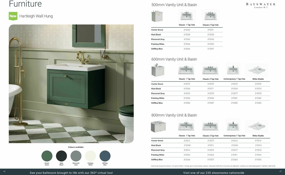 Wickes Bespoke Bathrooms Brochure Offers from 1 September
