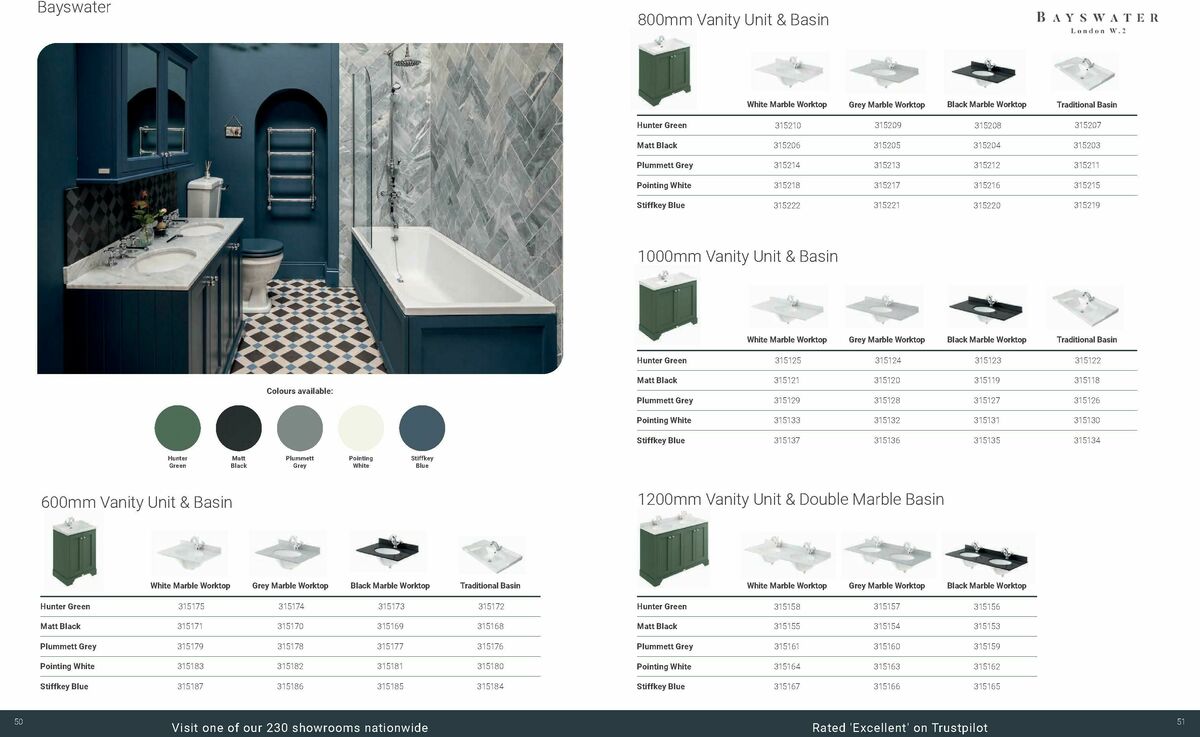 Wickes Bespoke Bathrooms Brochure Offers from 1 September