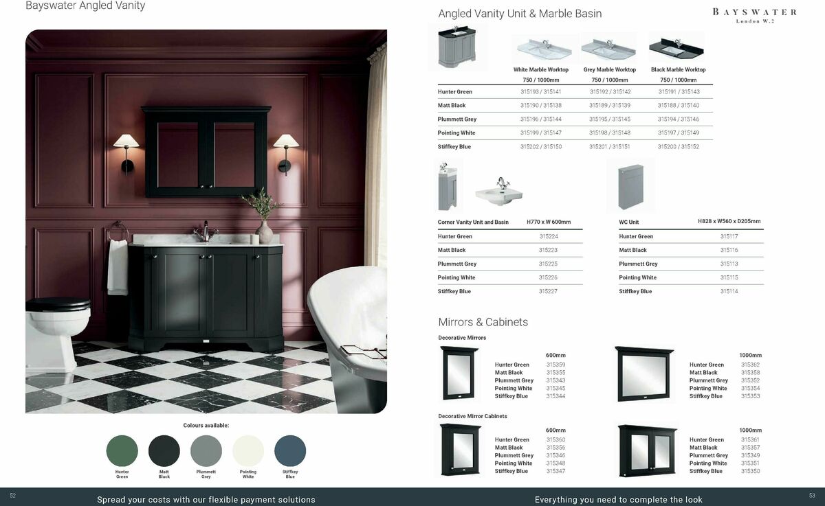 Wickes Bespoke Bathrooms Brochure Offers from 1 September