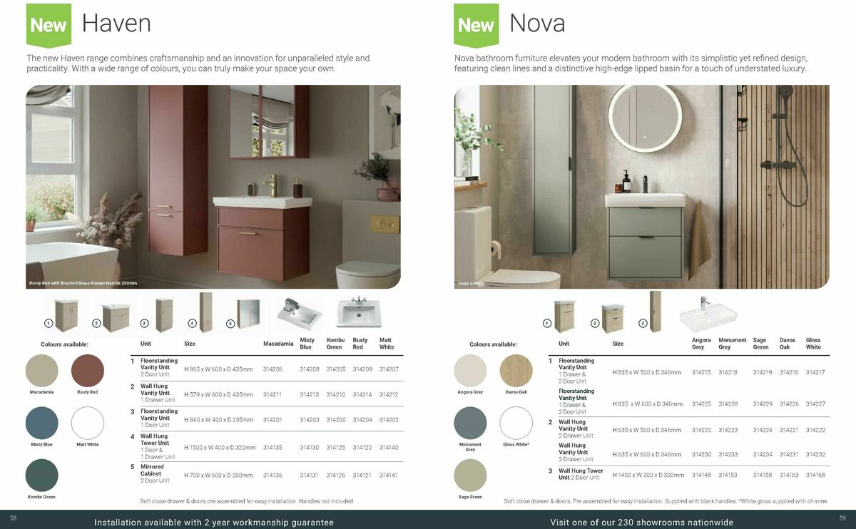 Wickes Bespoke Bathrooms Brochure Offers from 1 September