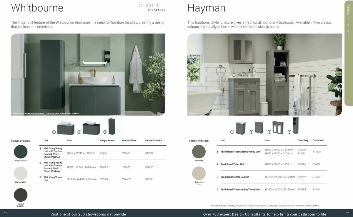 Wickes Bespoke Bathrooms Brochure Offers from 1 September