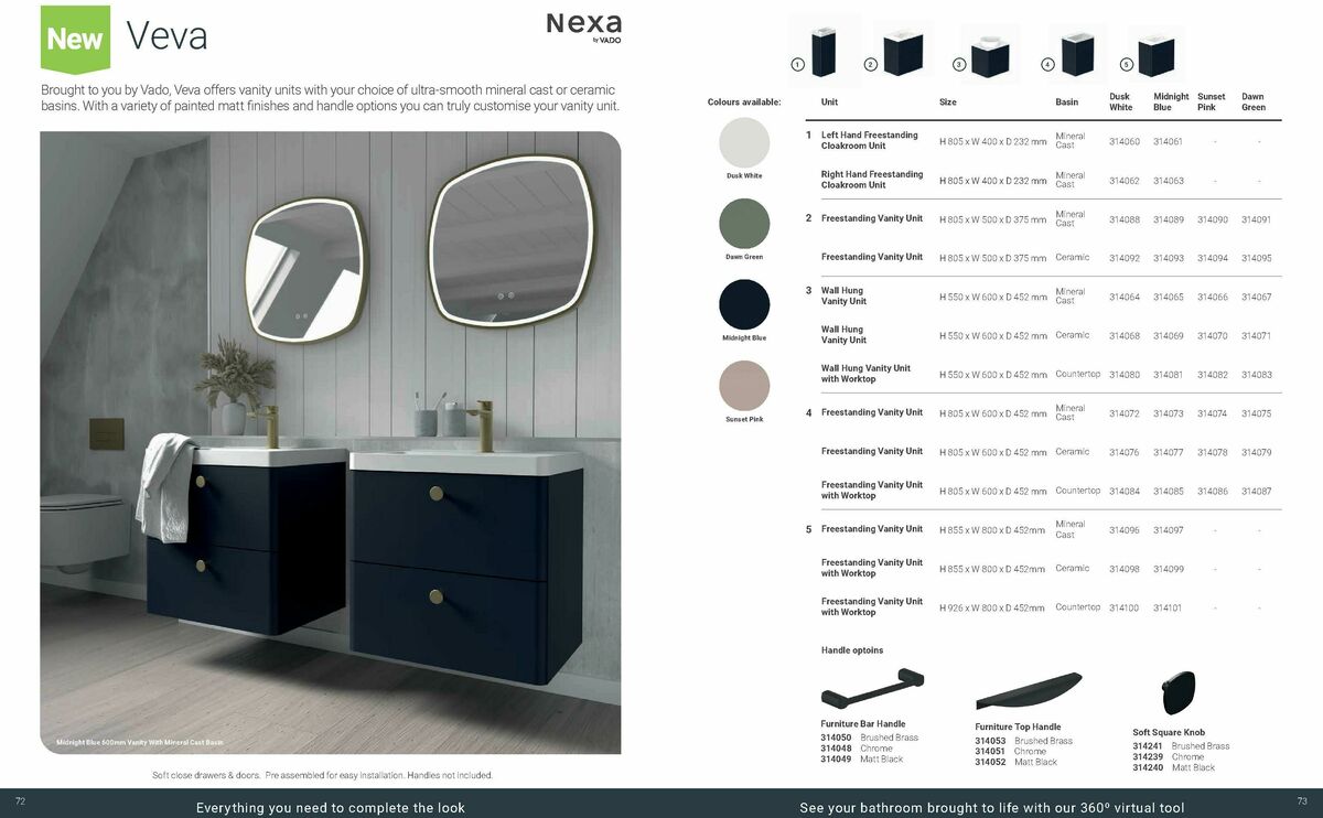 Wickes Bespoke Bathrooms Brochure Offers from 1 September