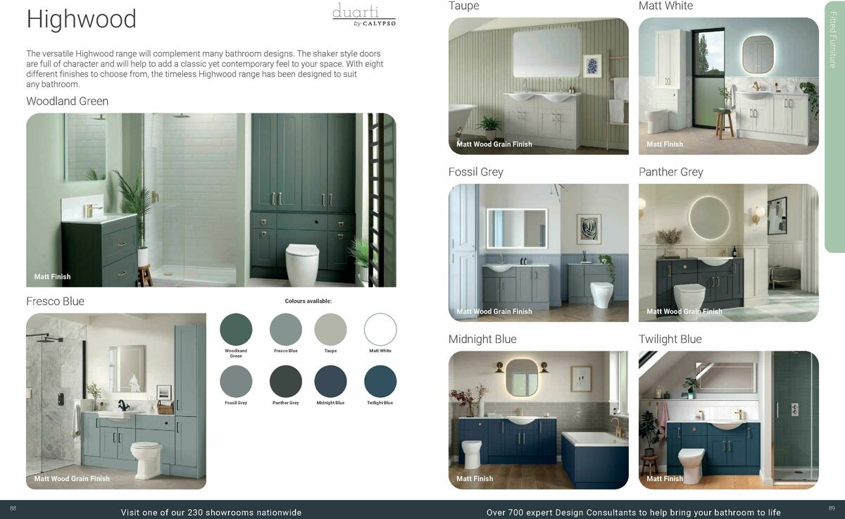 Wickes Bespoke Bathrooms Brochure Offers from 1 September