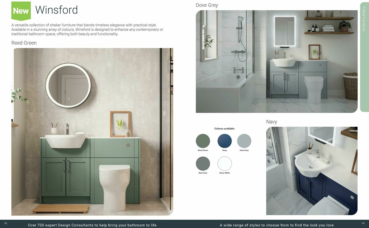 Wickes Bespoke Bathrooms Brochure Offers from 1 September