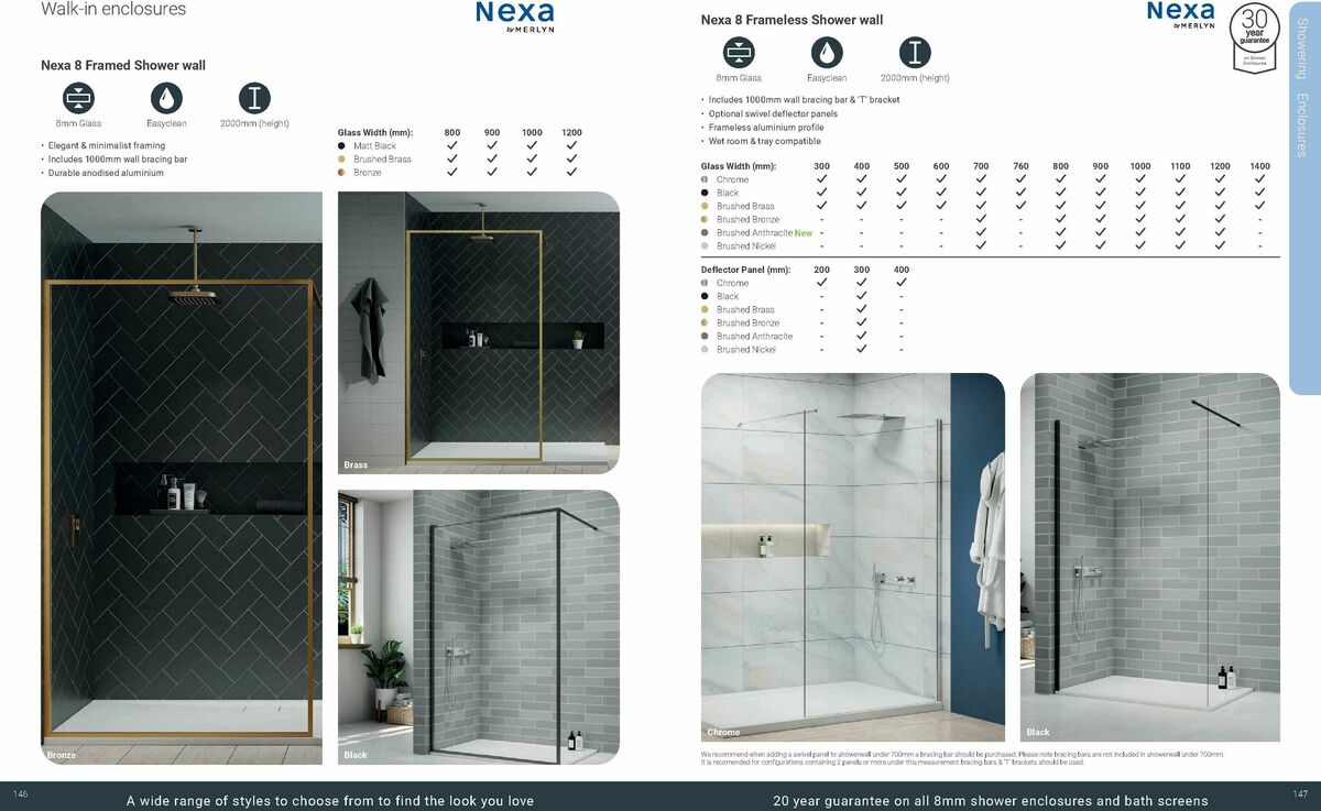 Wickes Bespoke Bathrooms Brochure Offers from 1 September