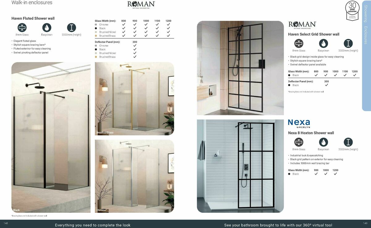 Wickes Bespoke Bathrooms Brochure Offers from 1 September