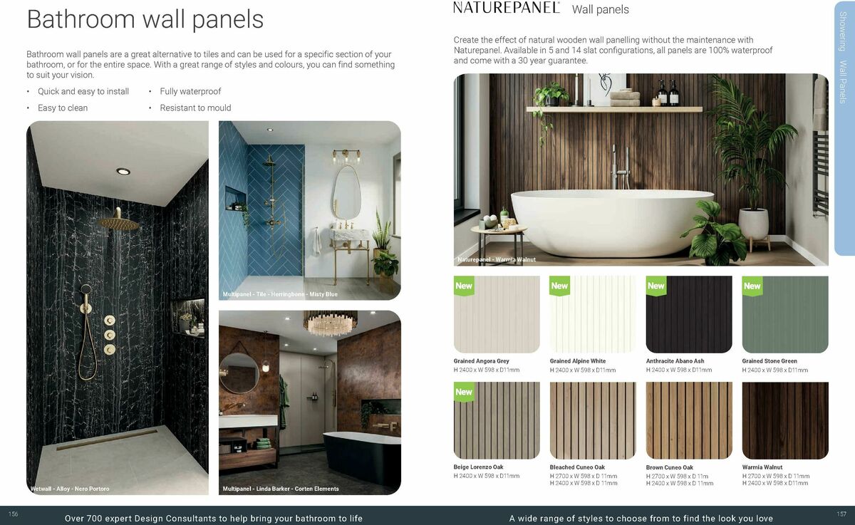 Wickes Bespoke Bathrooms Brochure Offers from 1 September