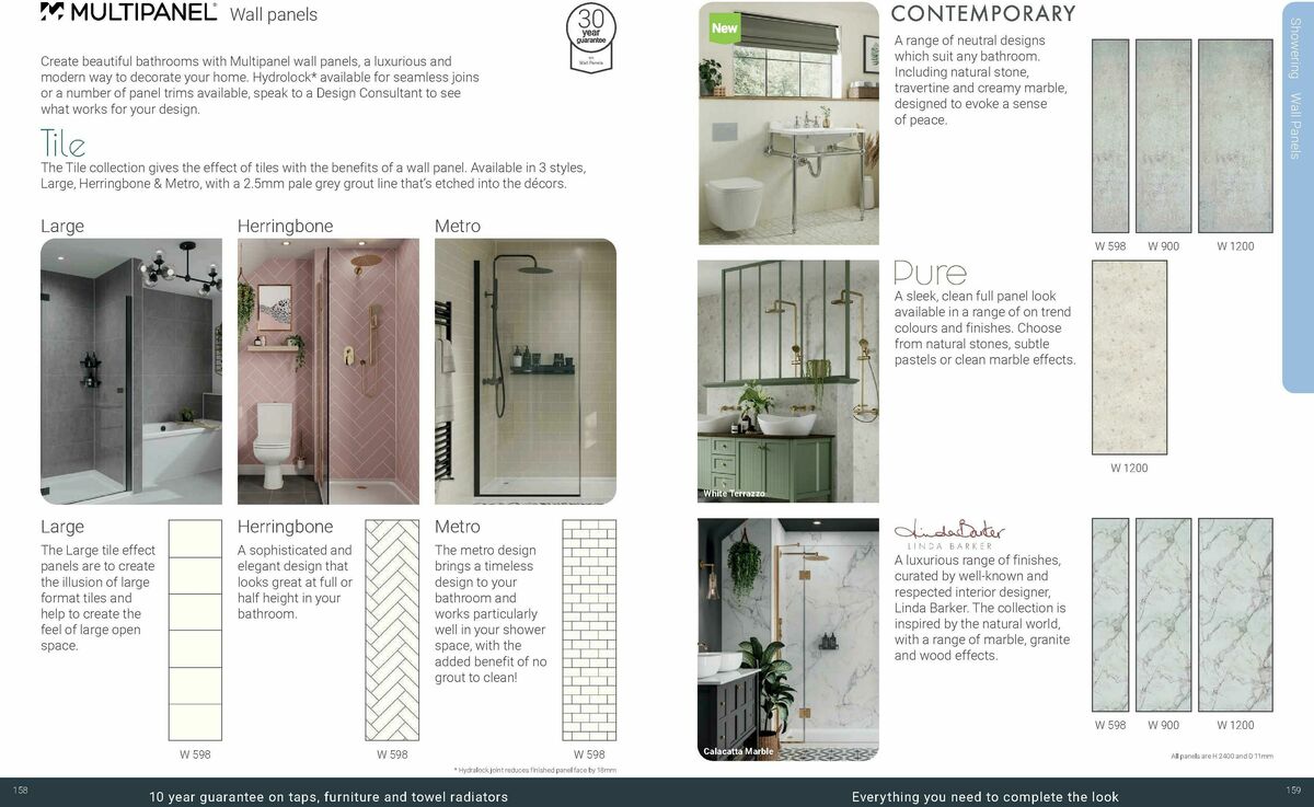 Wickes Bespoke Bathrooms Brochure Offers from 1 September