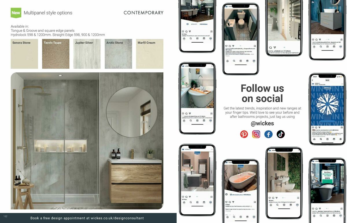Wickes Bespoke Bathrooms Brochure Offers from 1 September