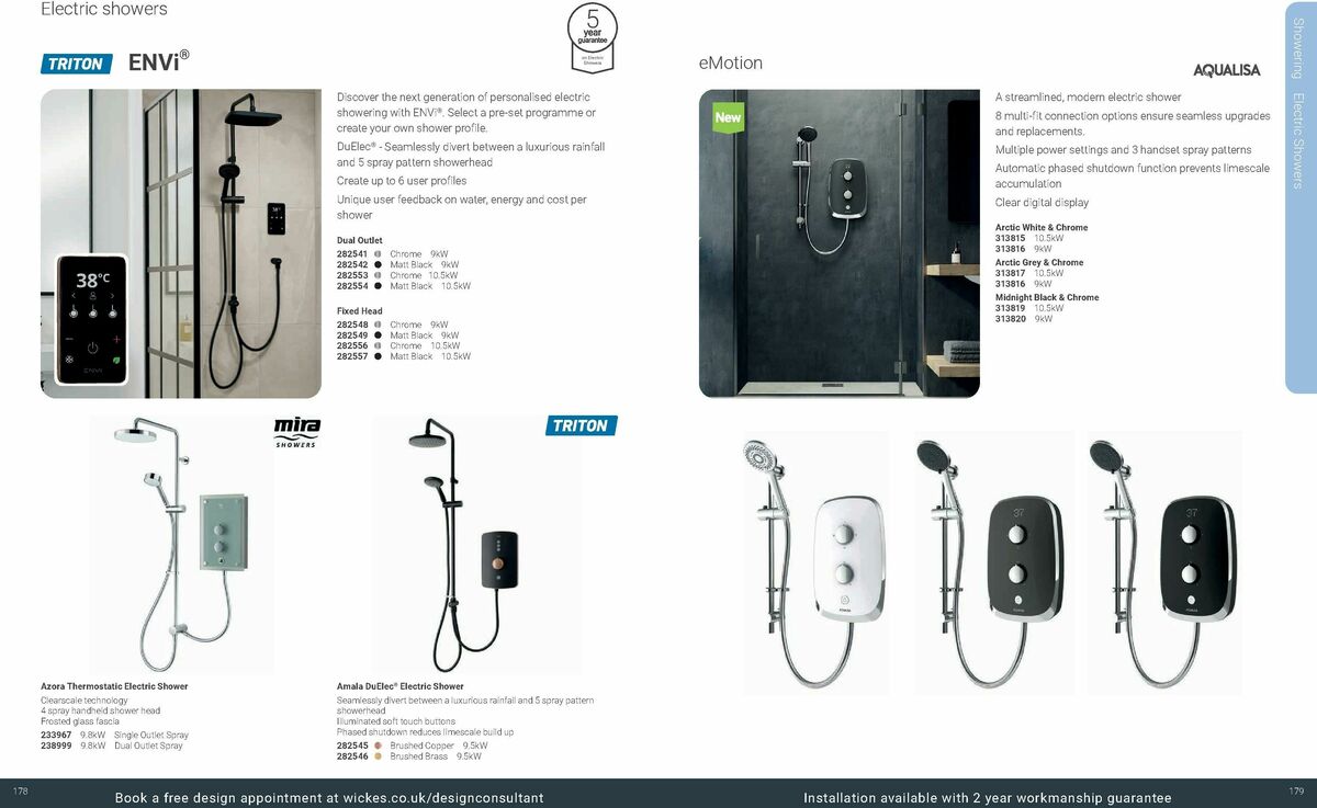Wickes Bespoke Bathrooms Brochure Offers from 1 September
