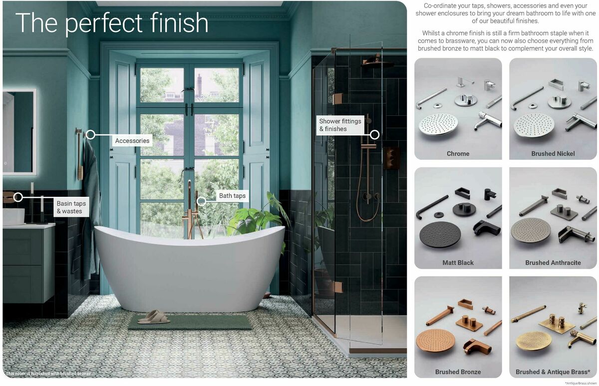 Wickes Bespoke Bathrooms Brochure Offers from 1 September