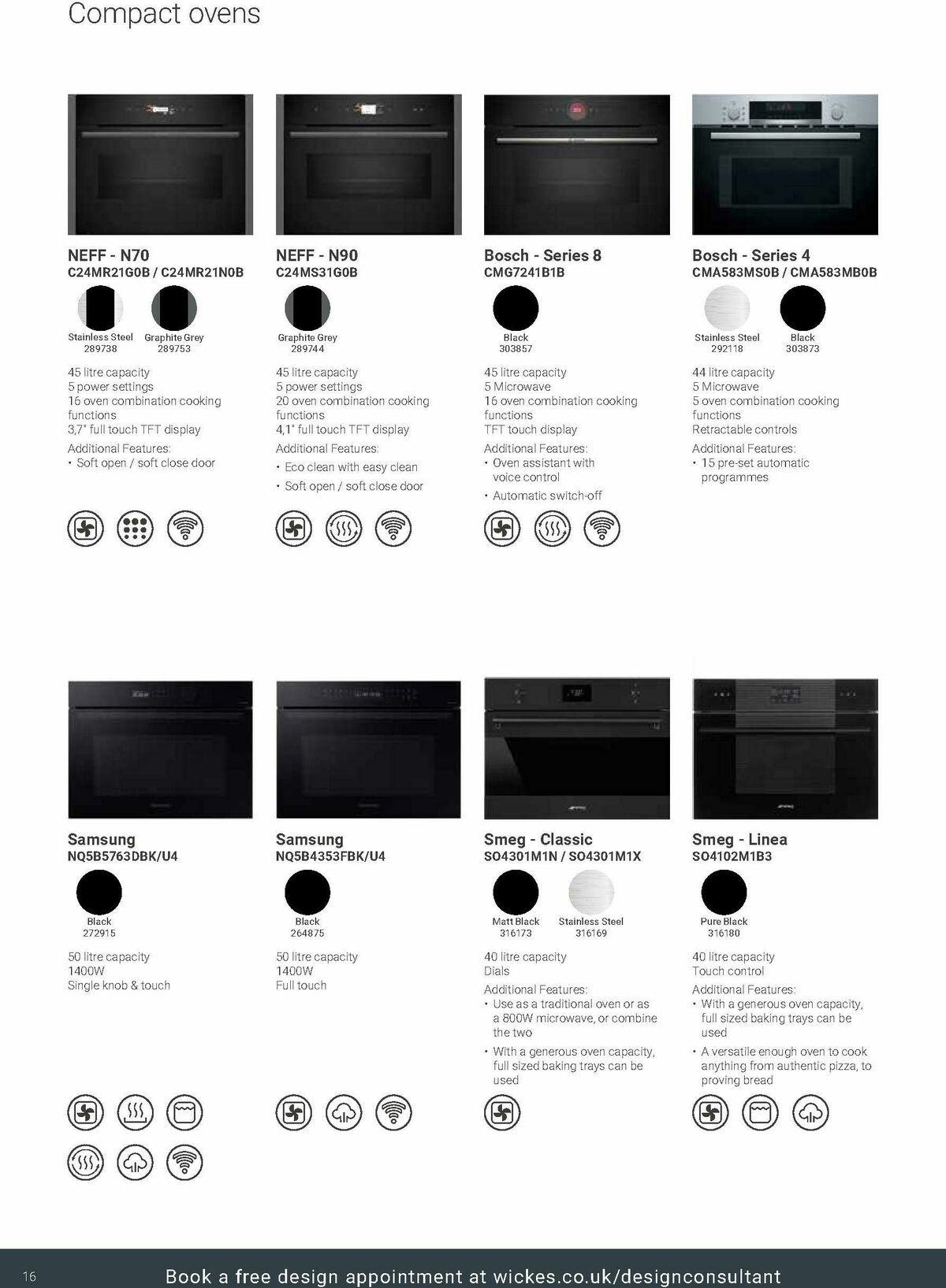 Wickes Kitchen Appliances Brochure Offers from 24 November