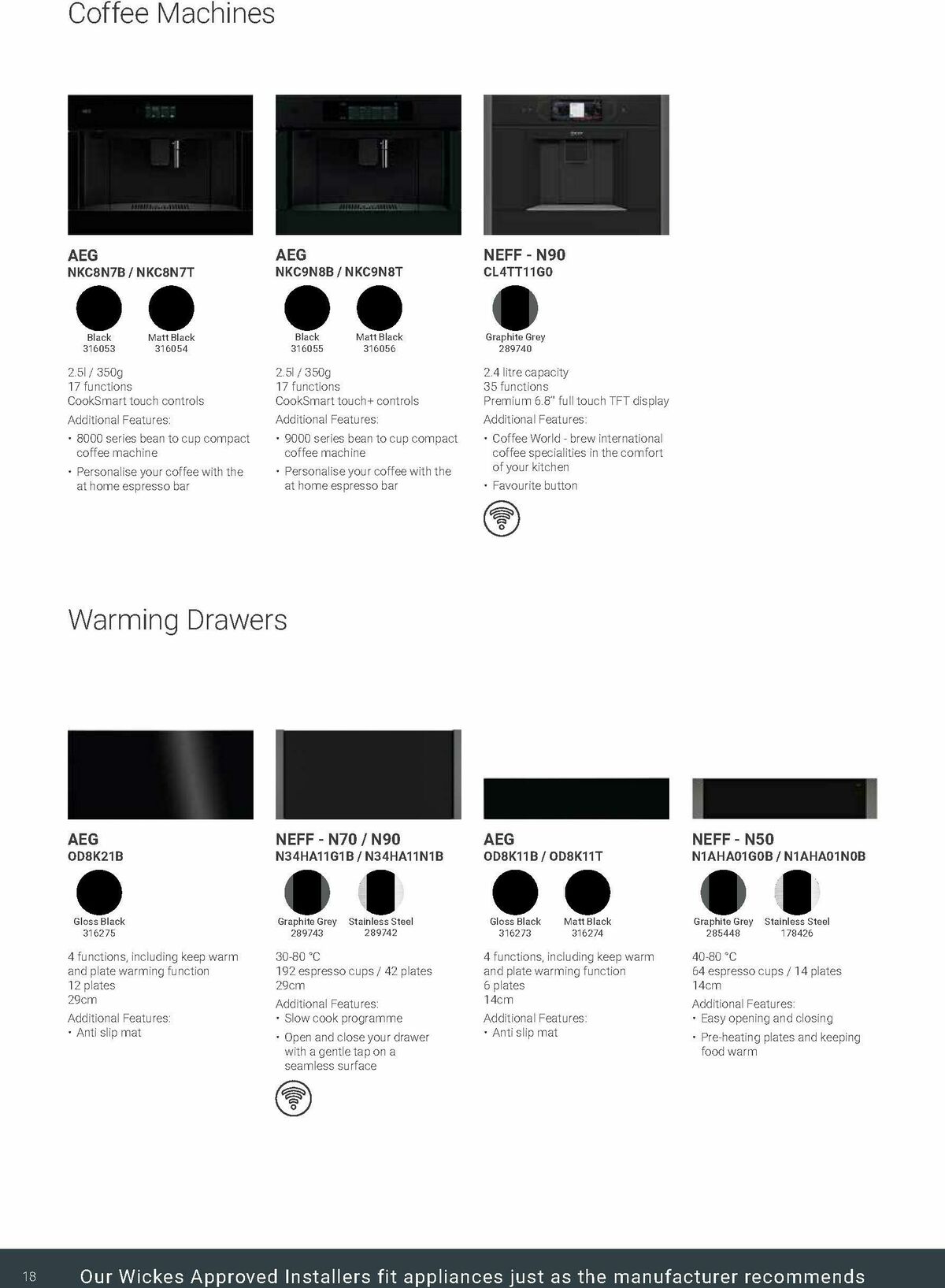 Wickes Kitchen Appliances Brochure Offers from 24 November