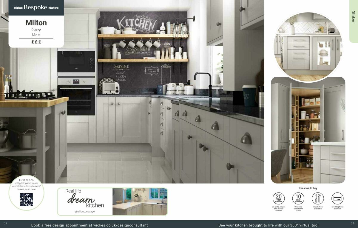Wickes Kitchens Brochure Offers from 10 December