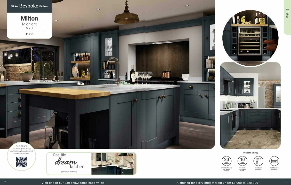 Wickes Kitchens Brochure Offers from 10 December