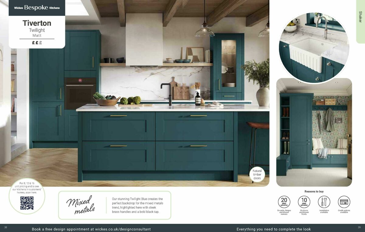 Wickes Kitchens Brochure Offers from 10 December
