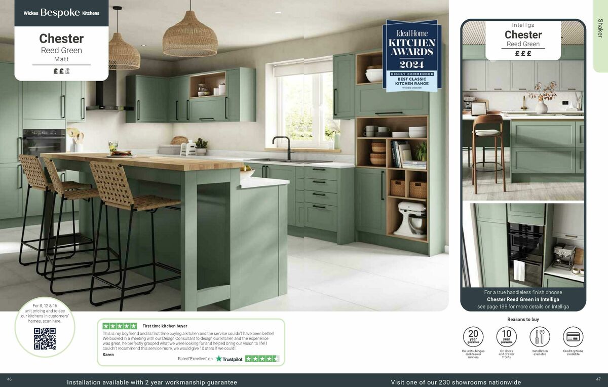 Wickes Kitchens Brochure Offers from 10 December
