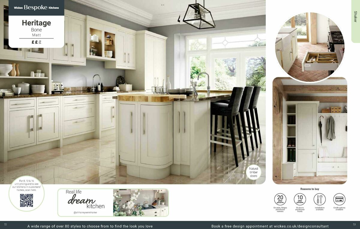 Wickes Kitchens Brochure Offers from 10 December
