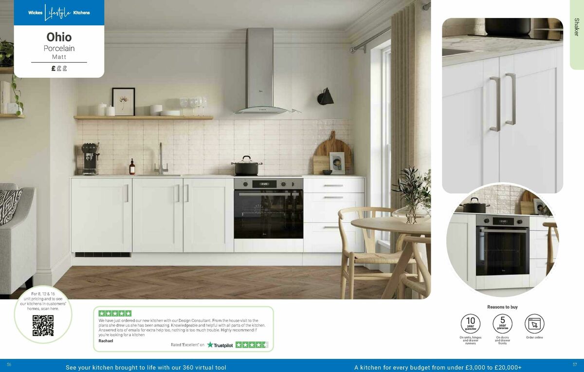 Wickes Kitchens Brochure Offers from 10 December