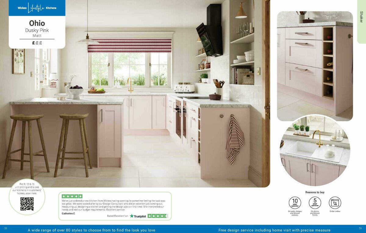 Wickes Kitchens Brochure Offers from 10 December