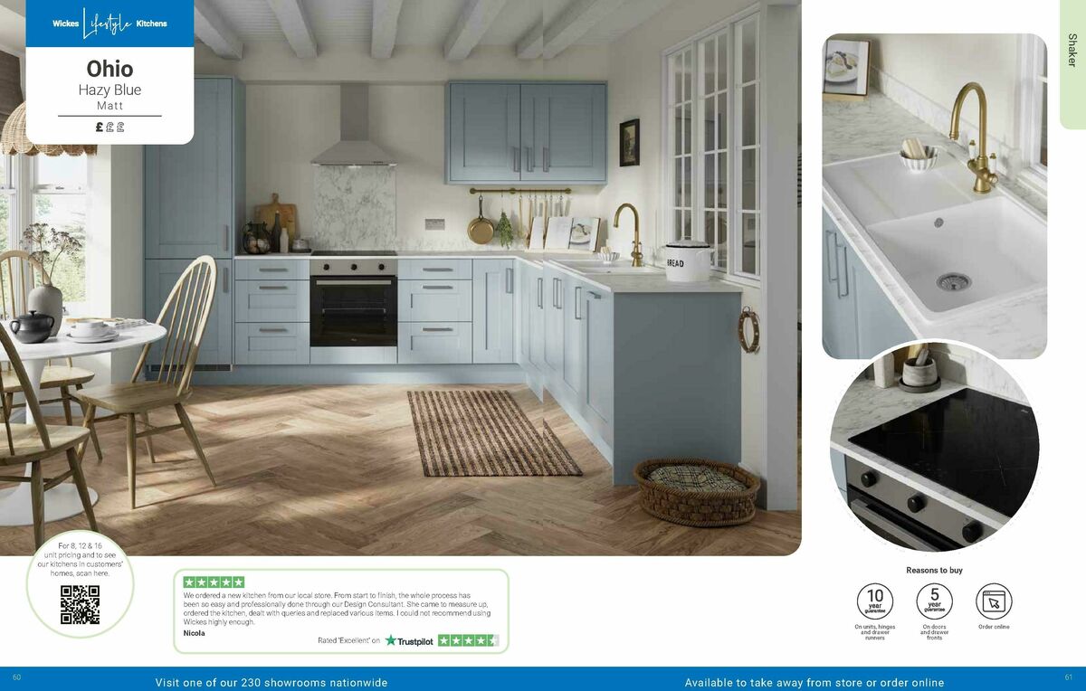 Wickes Kitchens Brochure Offers from 10 December